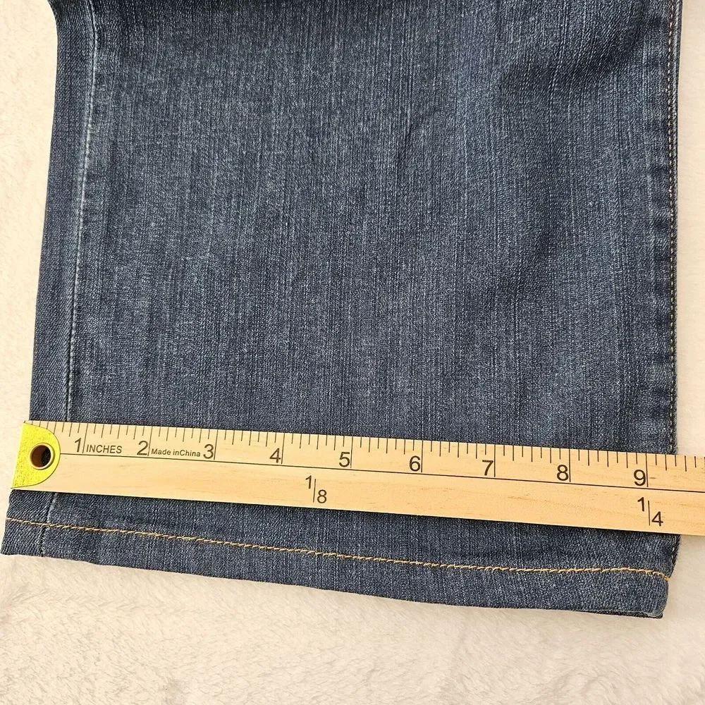 34 Heritage Jeans Mens 41 x 32.5 Confidence Mid Rise Relax‎ Blue Dark Wash Denim